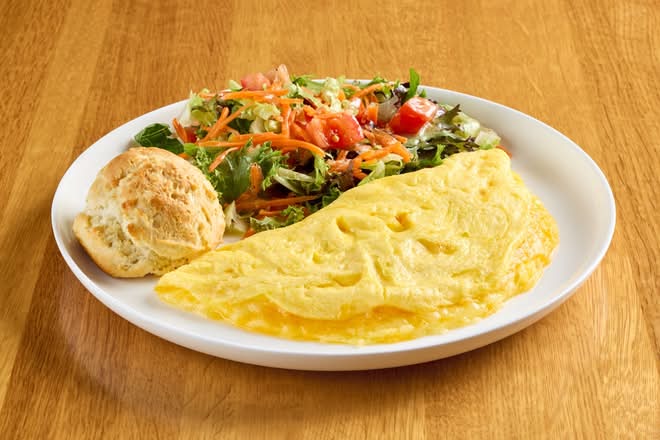 Jack Cheddar Cheese Omelette