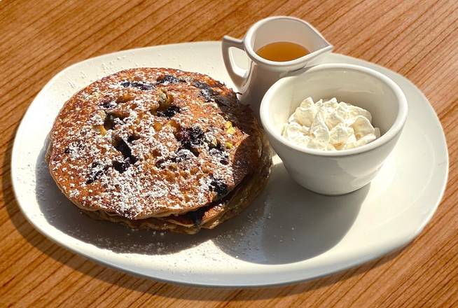 Oat Milk Blueberry Pancakes