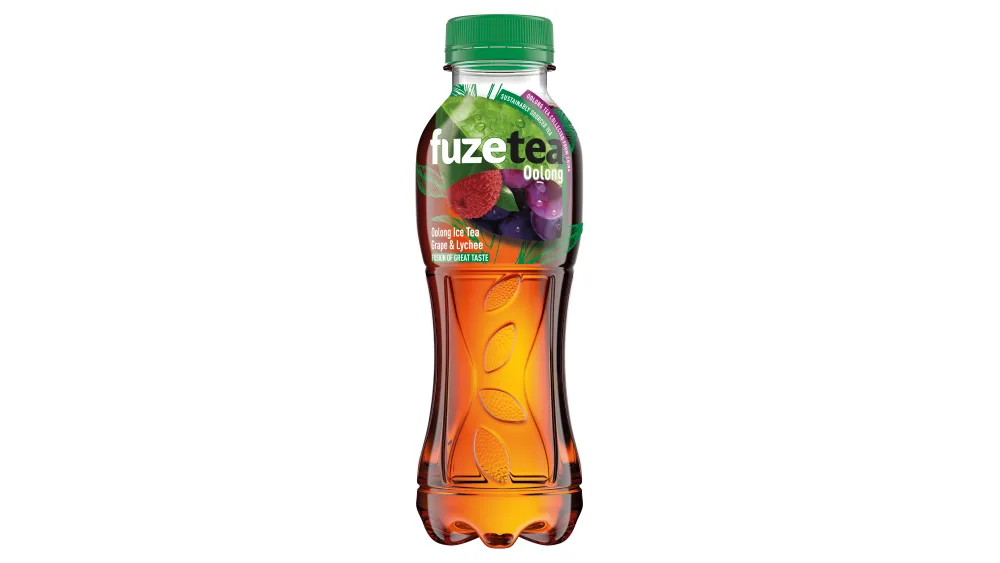 FuzeTea brzoskwiniowa z czarną herbatą i hibiskusem 0,5 l