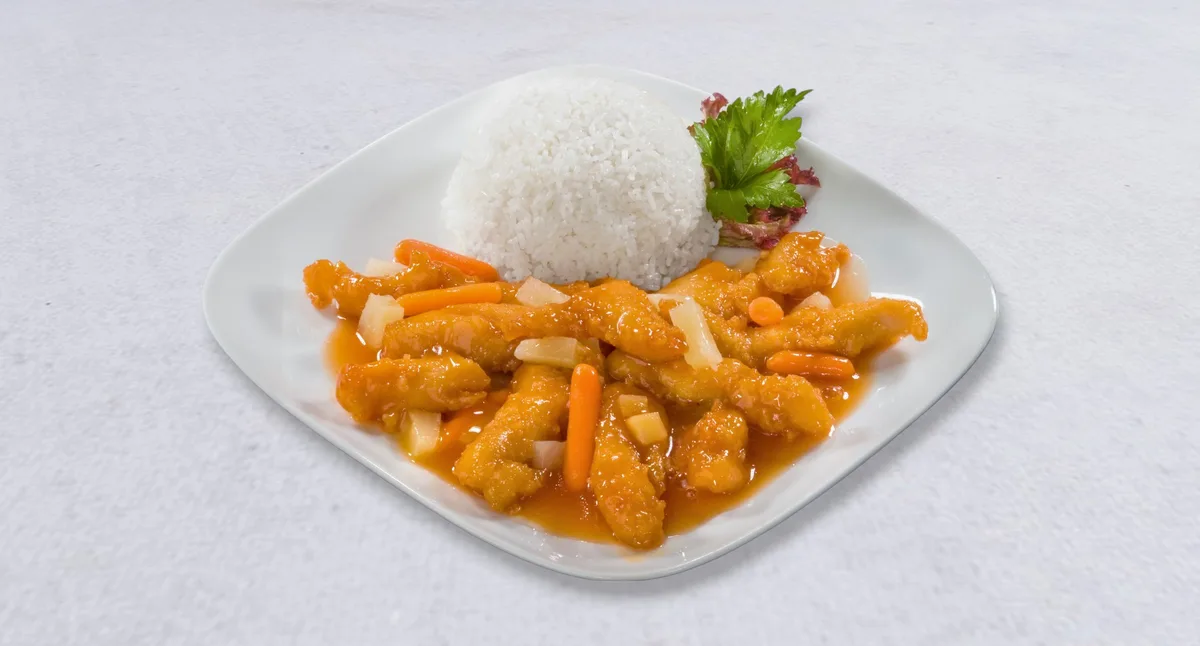 Kurczak gotowany w curry z warzywami