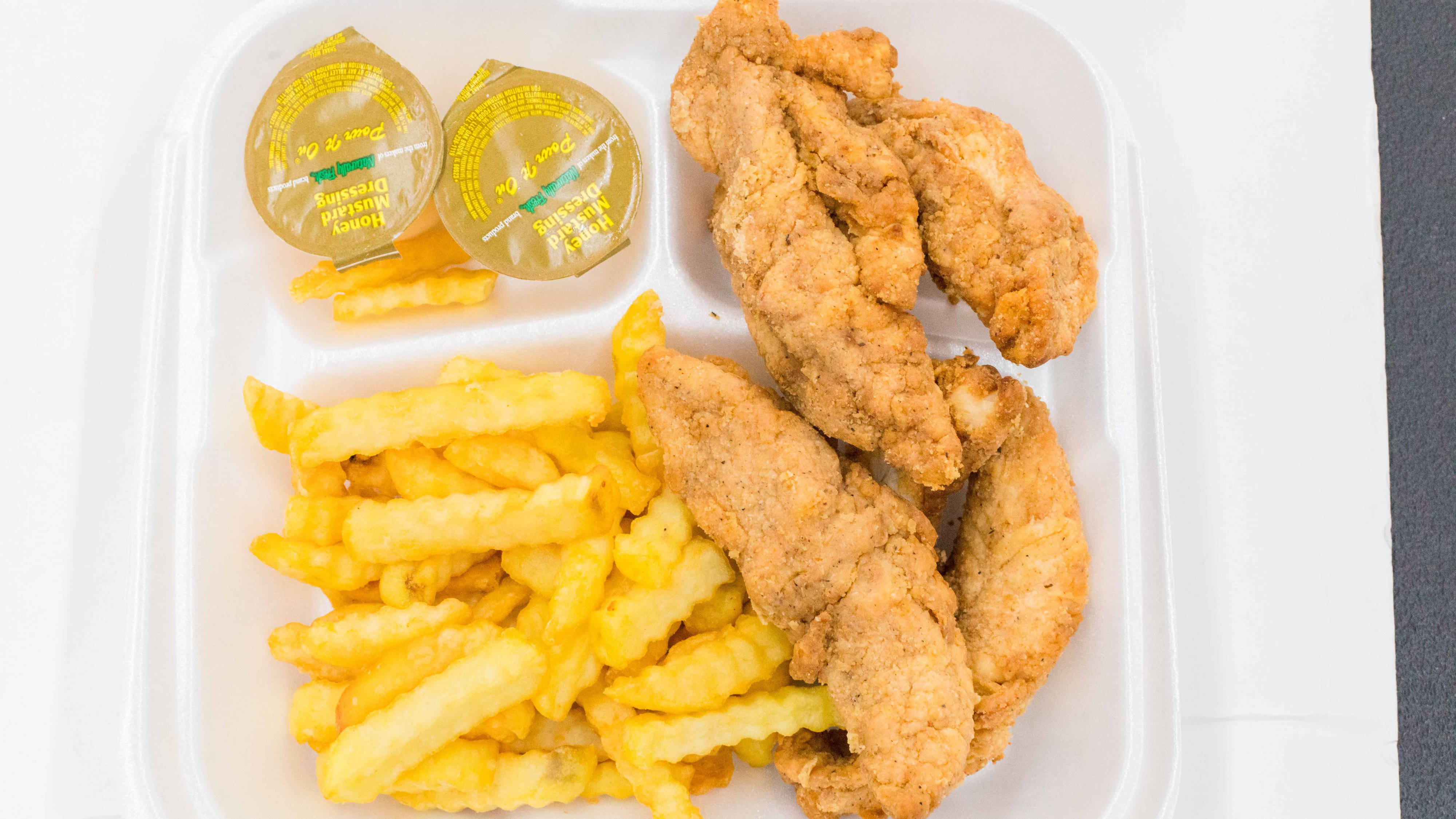4 Pieces Fingers with Fries