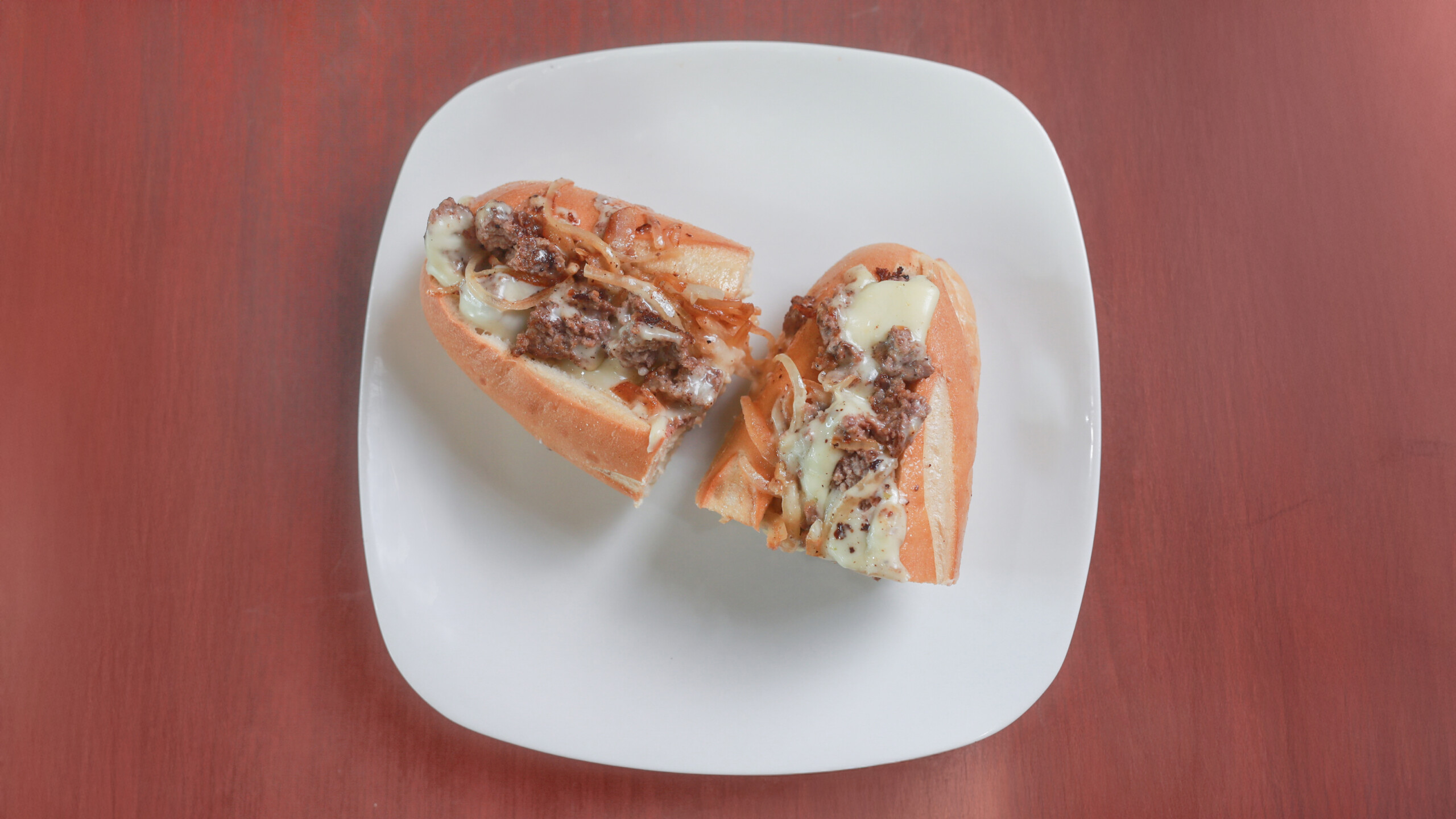 Cheeseburger Sub