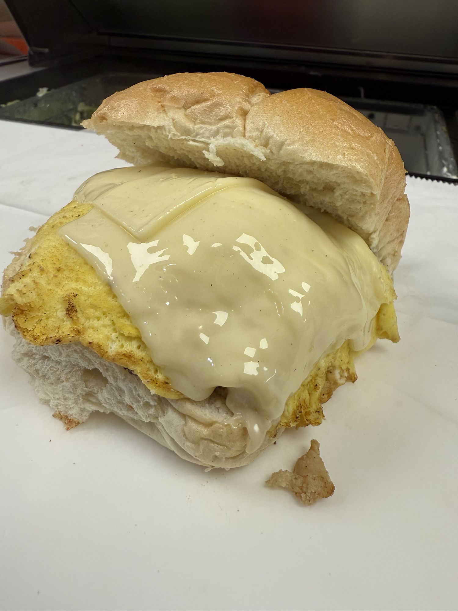 Chicken Cheese Steak and Egg