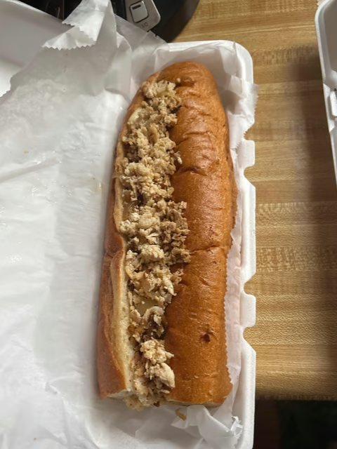 Chicken Cheese Steak - Jumbo (18")