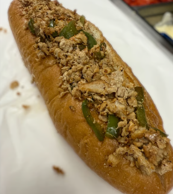 Chicken Cheese Steak - Med (8")