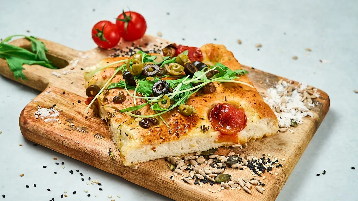 Focaccia 220g low gluten