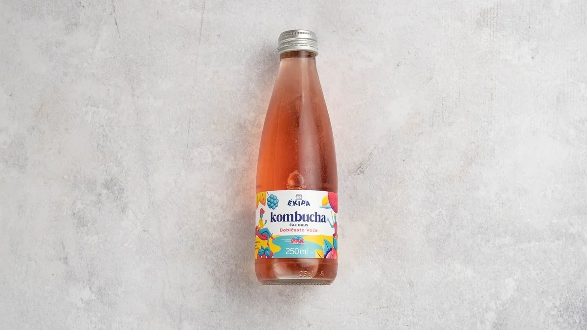 Kombucha - Berries, limenka, 330ml