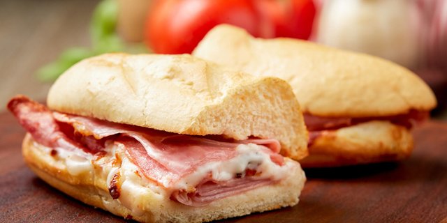 Ham and Cheese Sandwich