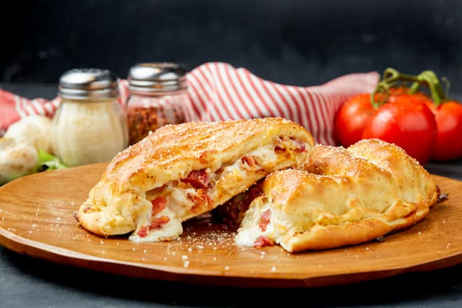 Chicken Bacon Ranch Calizone