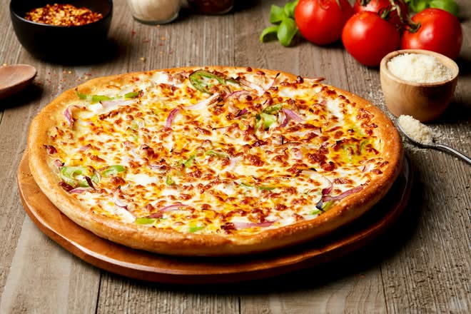 Chicken Bacon Ranch Pizza