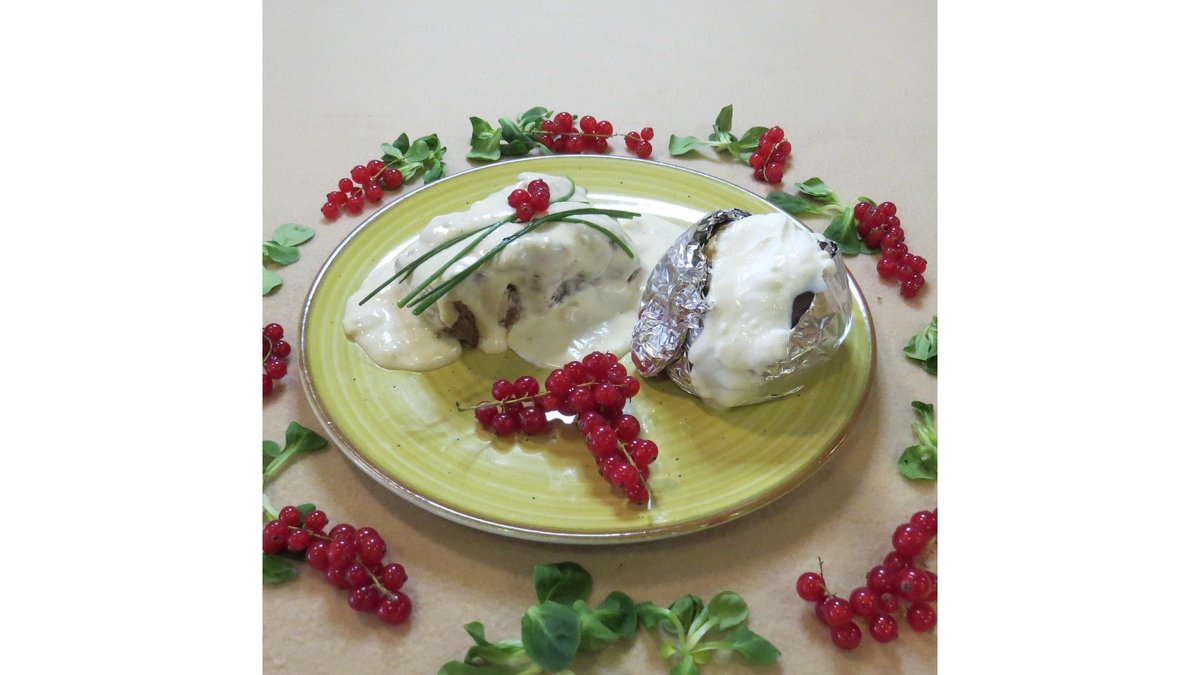 Mușchi de vită gorgonzola
