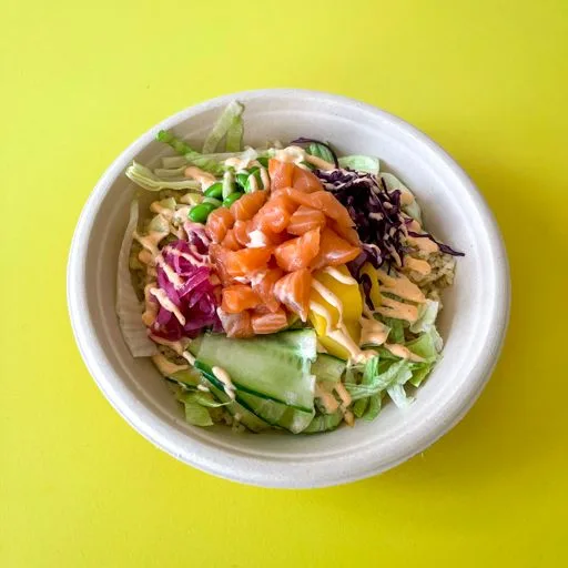 Lax-sallad