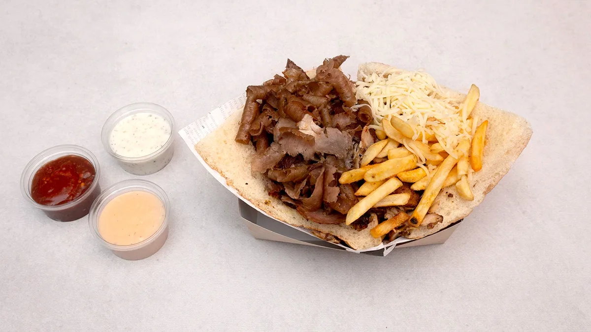 Kebab w bułce amerykański