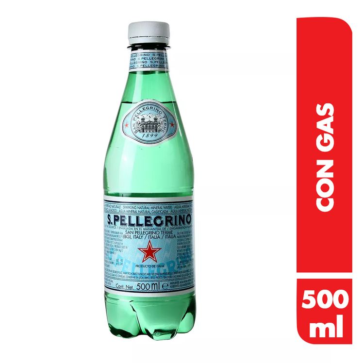 San Pellegrino con Gas 500 ml