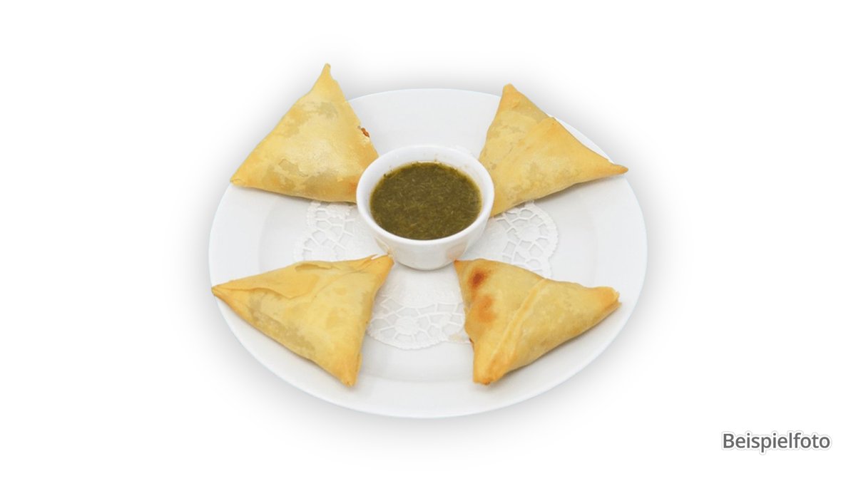 22. Sambosa mit Käse
