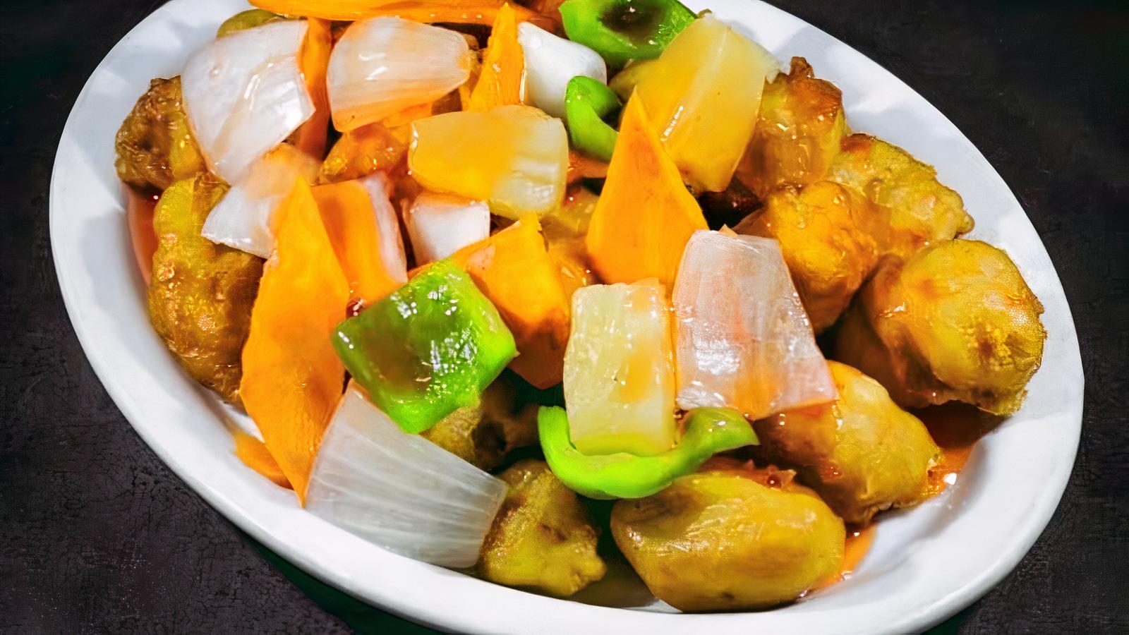 18 Sweet and Sour Chicken 甜酸鸡
