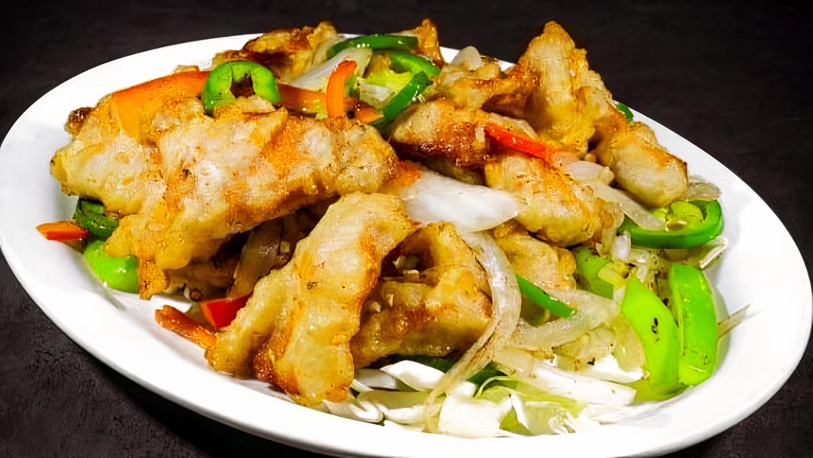 28 Salt and Pepper Pork Chop 椒盐猪扒