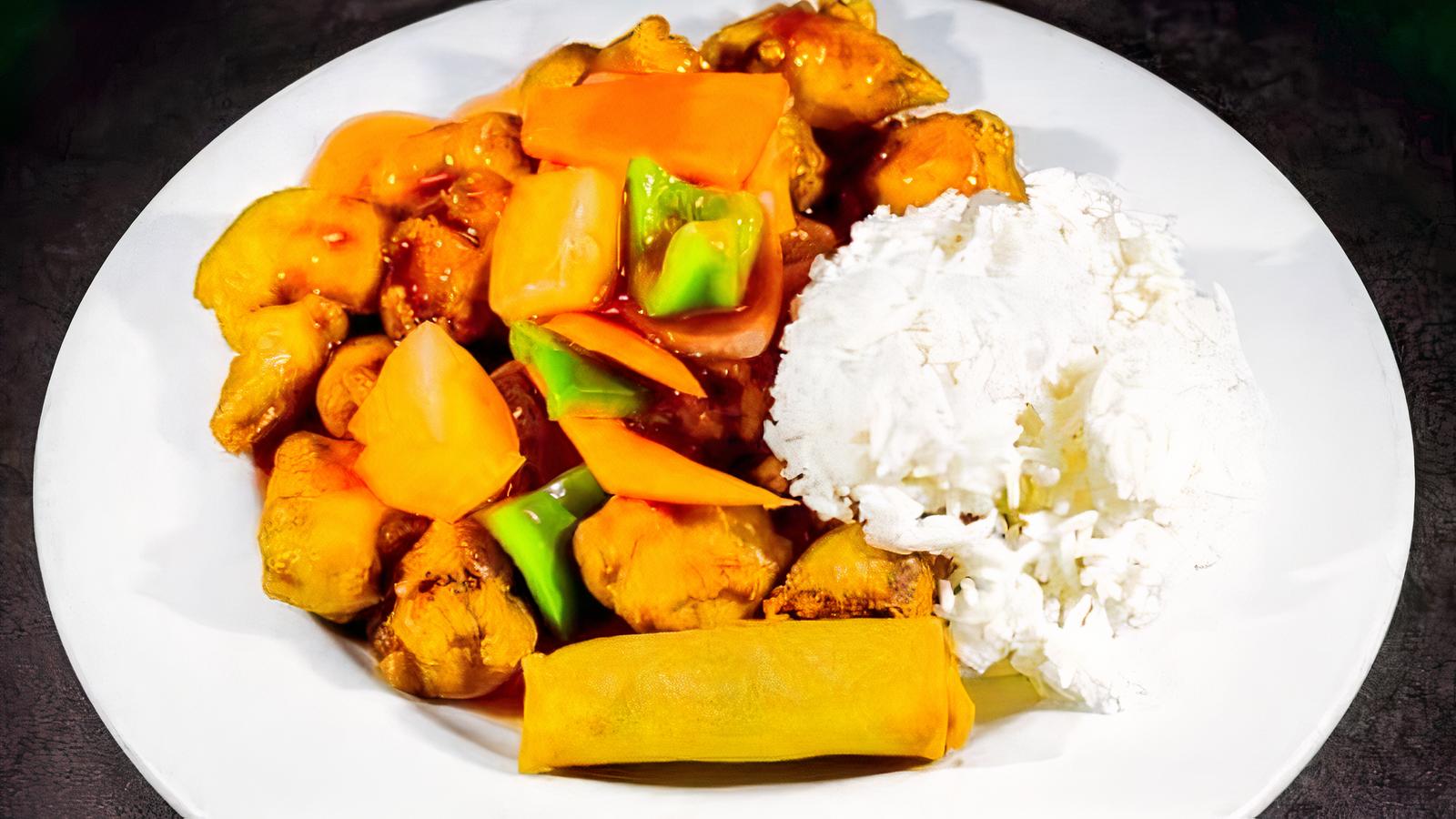 L010 Sweet and Sour Chicken 甜酸鸡