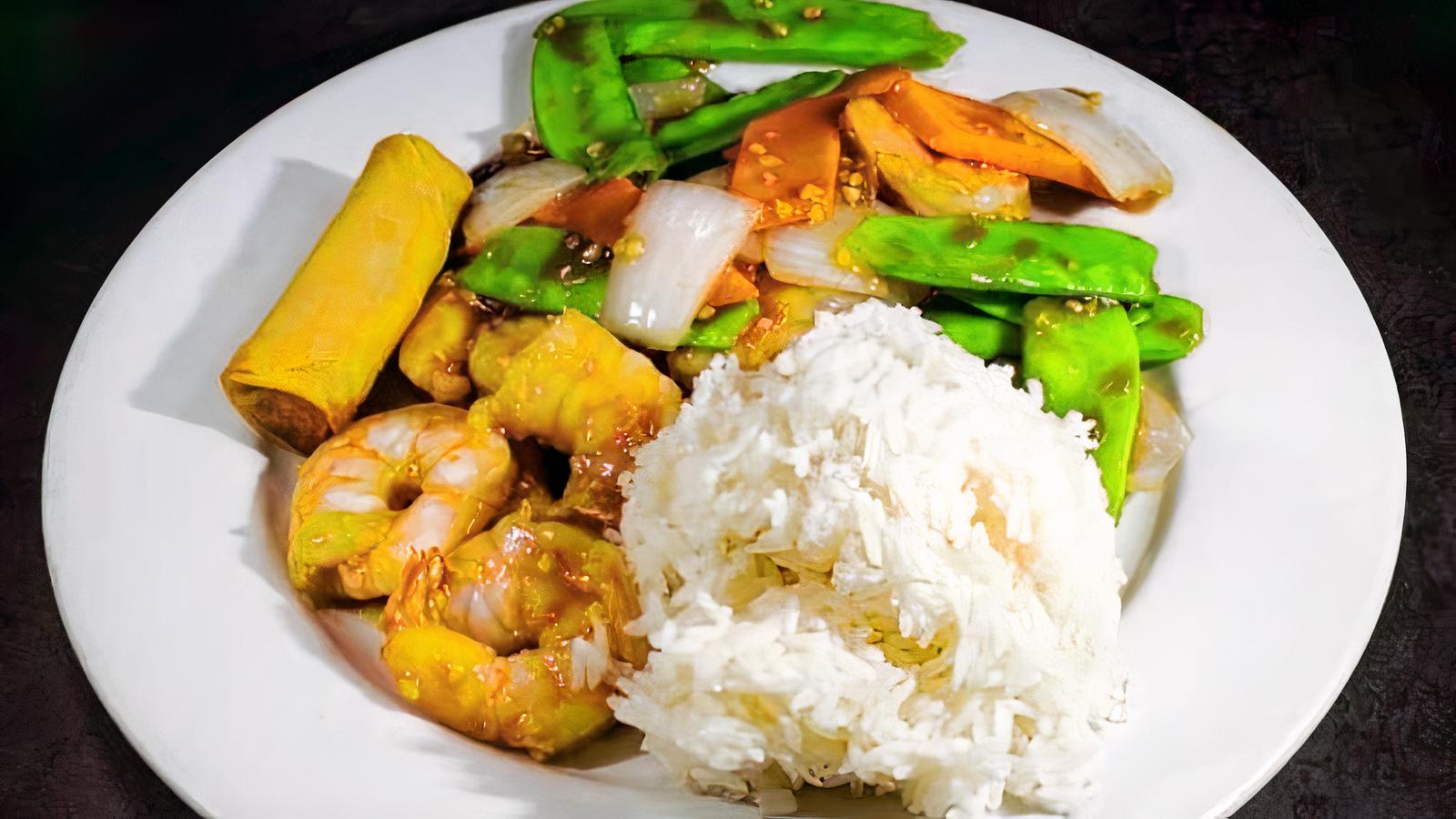 L018 Prawns Snow Peas  雪豆虾