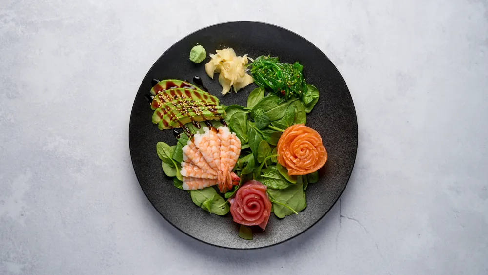 Sallad sushi 15 bitar
