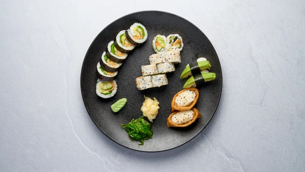 Vegetarisk Sushi - 20 bitar