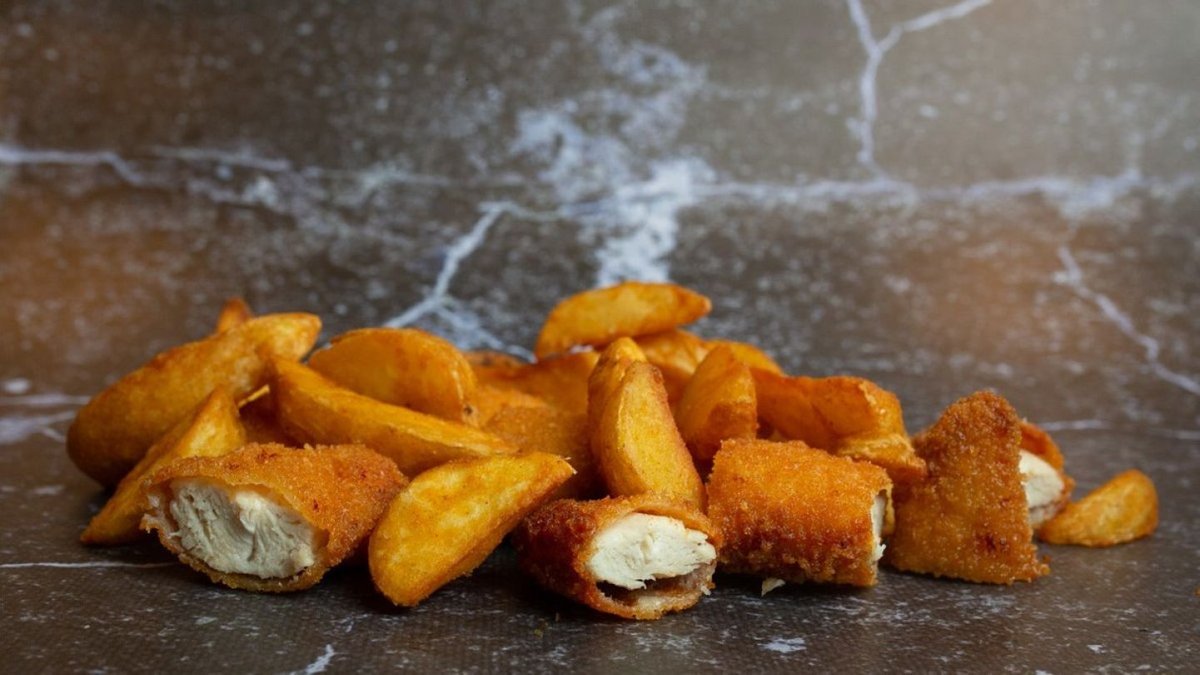 Chicken Nuggets with Fries