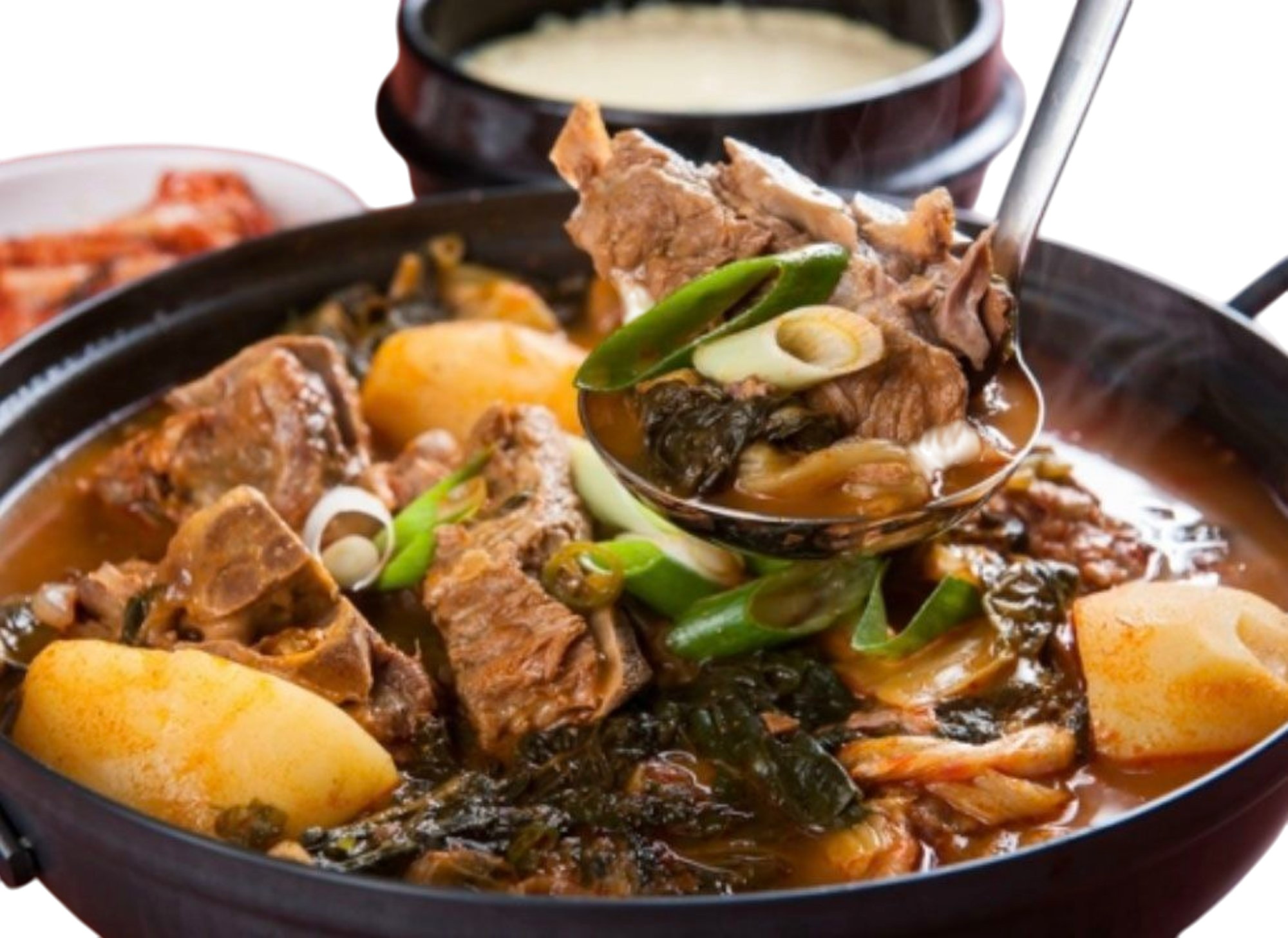 소갈비감자탕 / Beef Ribs Kamjatang Jeon Gol