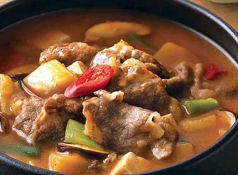 차돌된장찌개 / Cha Dol Dwenjag Chigae