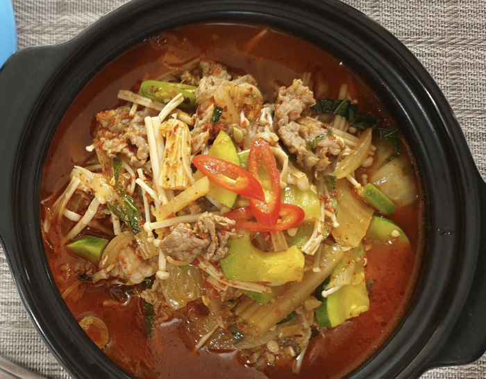 차돌김치찌개 / Cha Dol Kimchi Chigae