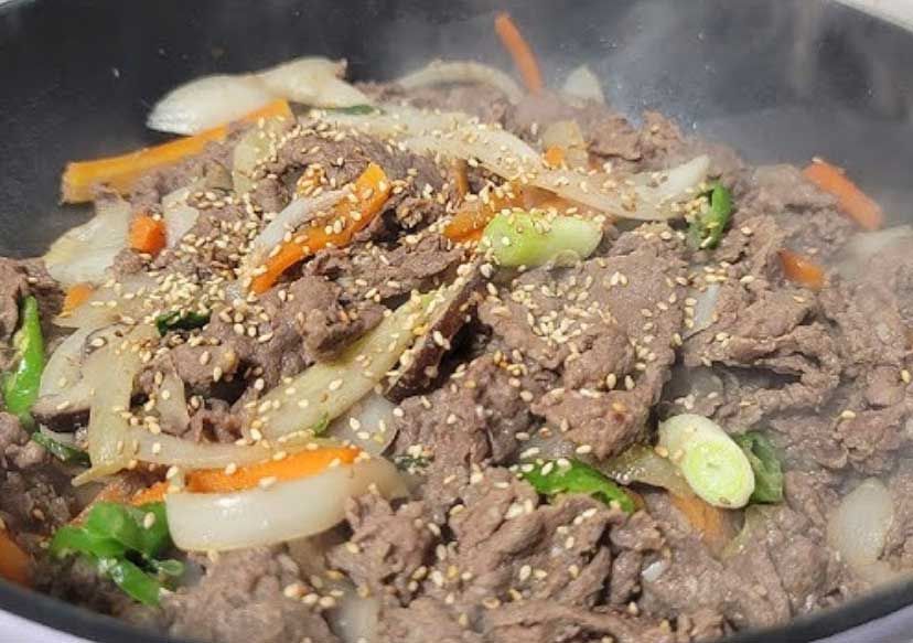 소볶음 / Stir-Fry Beef (Lunch)