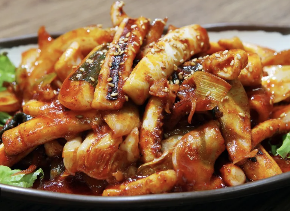 오징어볶음 / Stir-Fry Squid (Lunch)