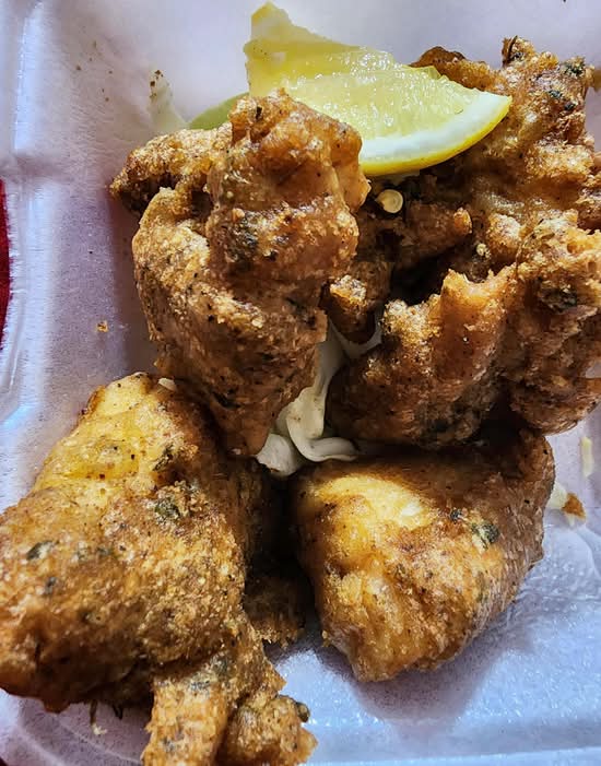 Fish Pakora (Tilapia)