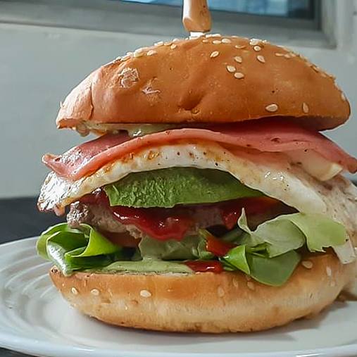 1 Doble Quesoburguesa