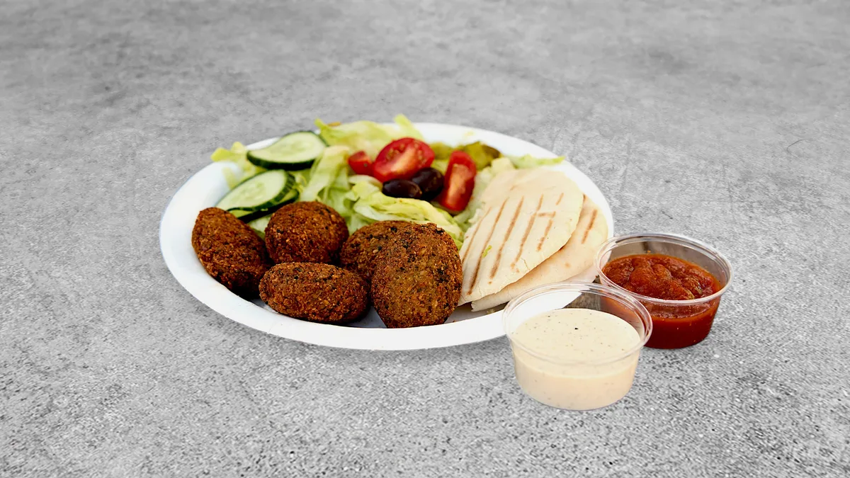 9. Sizzler Veggie Platter
