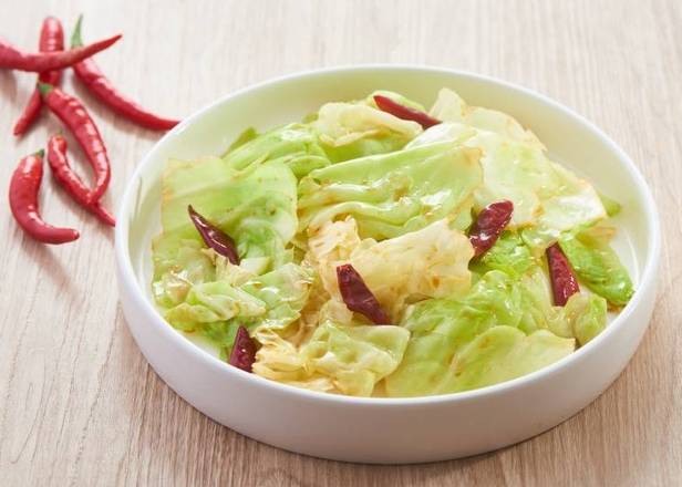 爆炒手撕包菜stir fry cabbage