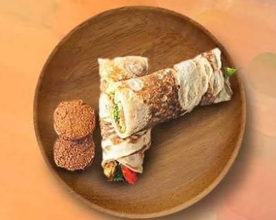 Falafel Fiesta Wrap