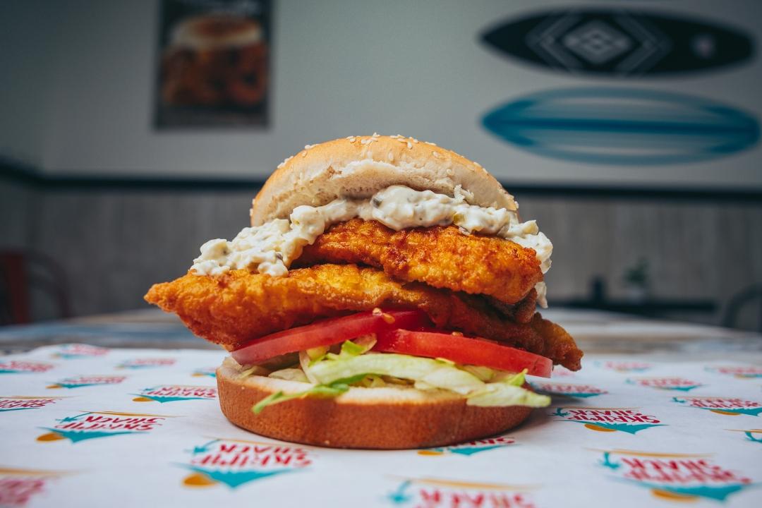 Chesapeake Bay Blue Catfish Samwich