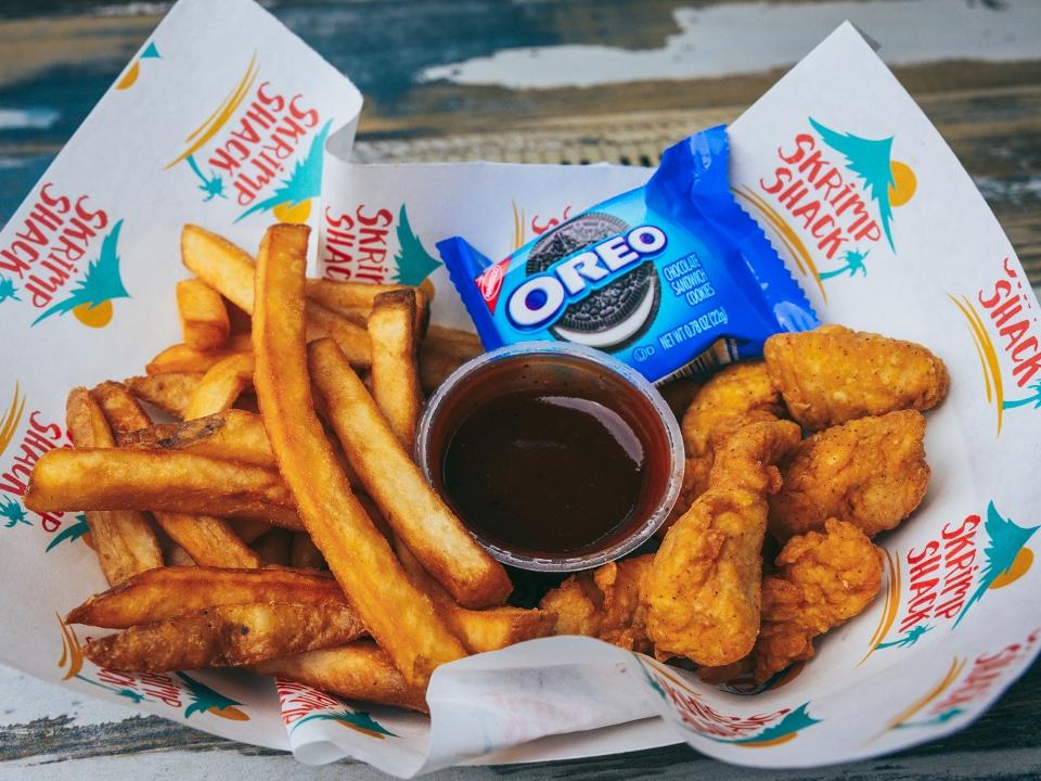 Kids Chicken Nugget Basket