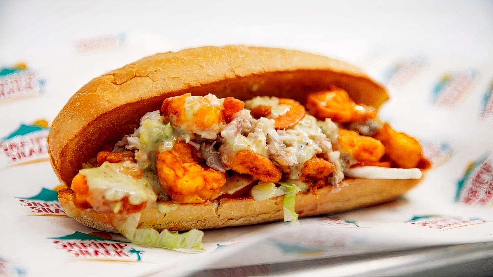 Skrimp and Crab Po Boy