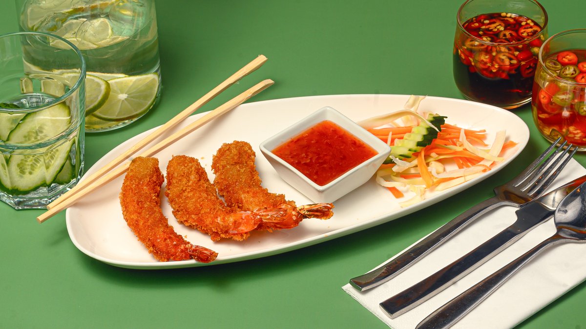 S4. Innbakt Scampi