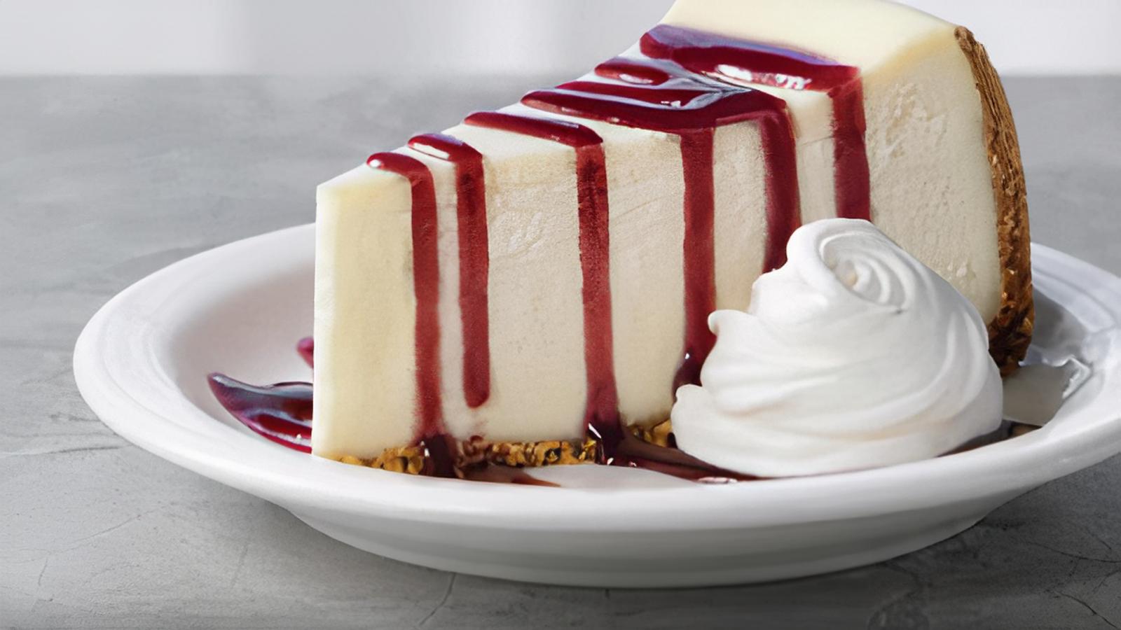 Cheesecake from The Cheesecake Factory Bakery
