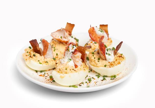 Lobster Deviled Eggs