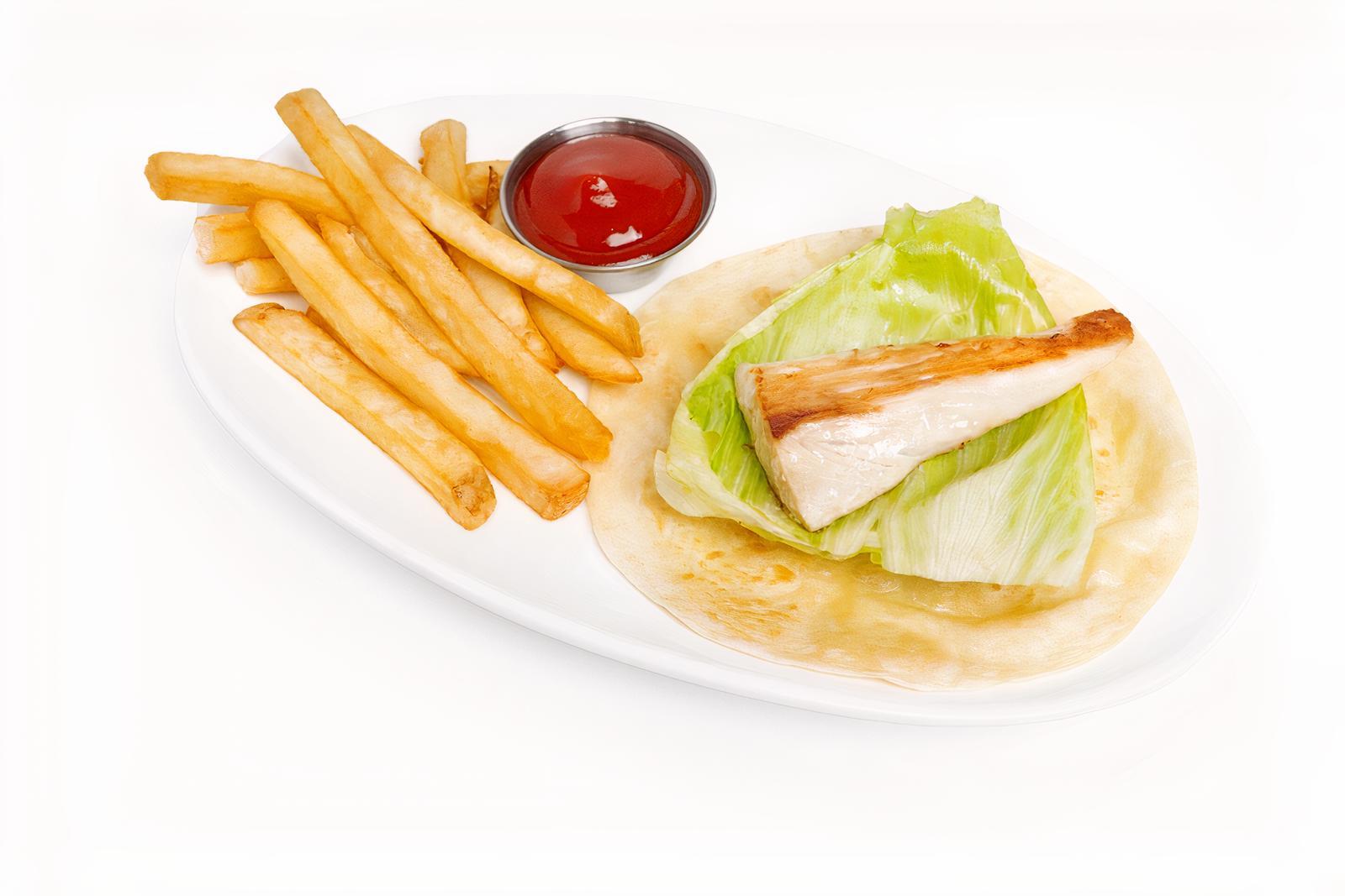Kids Grilled Fish Taco