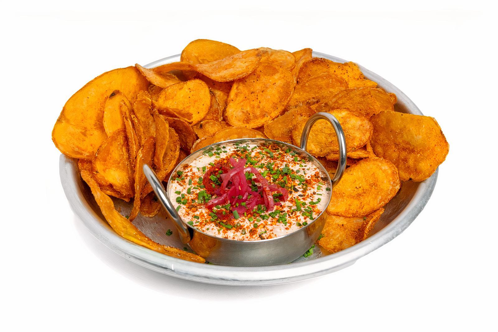 Lobster Dip and Chips