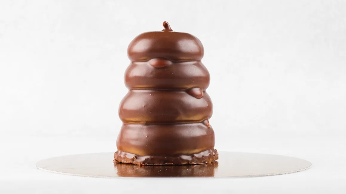 Chocolate-coated marshmallow treats