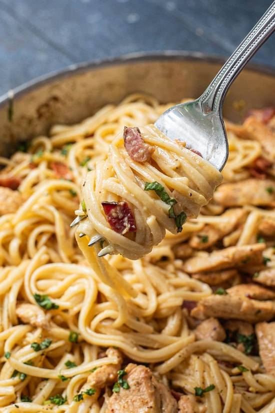 Chicken Carbonera Pasta