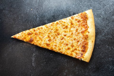 Cheese Jumbo Pizza Slice