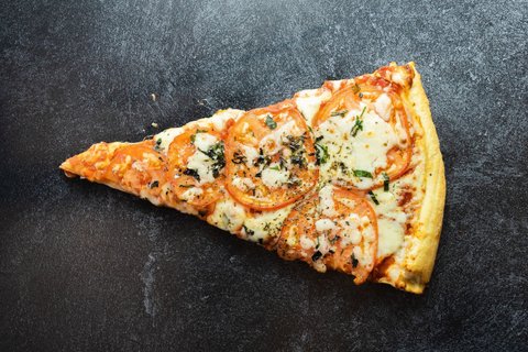 Margherita Jumbo Pizza Slice