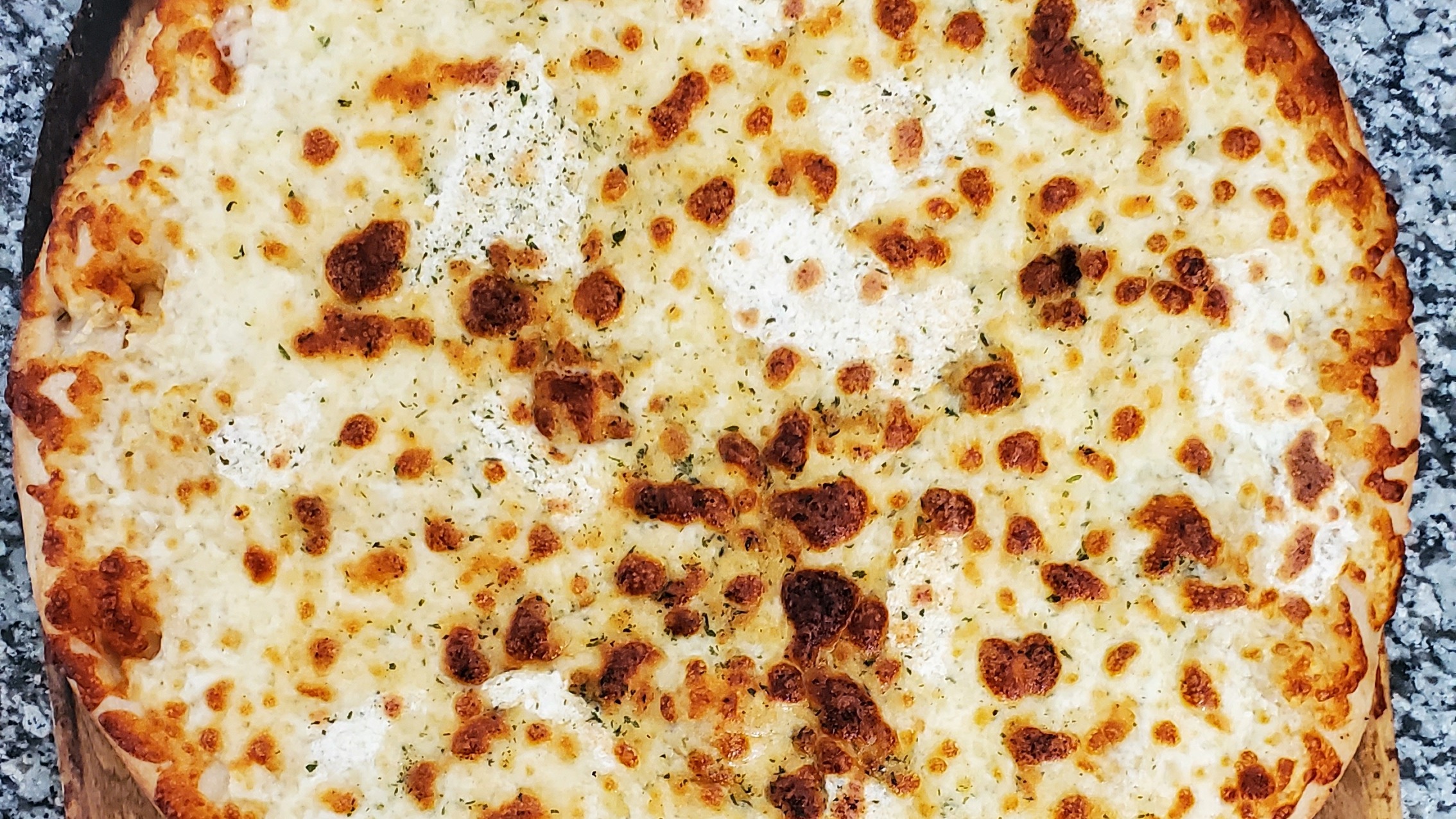 White Garlic Pizza (Large)