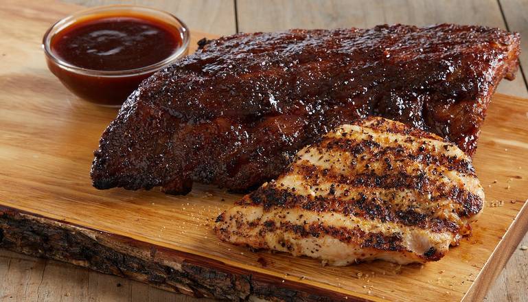 Baby Back Ribs And Chicken